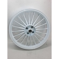(CLEARANCE STOCK) SPORT RIM 20BTG+DISC BELANG-R WHITE (AXIO)