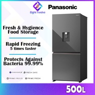 PANASONIC Refrigerator 500L PRIME+ Edition Premium 2 Door Fridge Peti Sejuk | NR-BW530XMMM