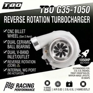 TBO G35-1050 Reverse Rotation Turbo | Dual V-Band A/R 0.83 | 1050HP Gen2 Billet (No Actuator)