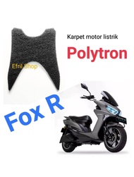 Karpet sepeda motor listrik Polytron Fox R