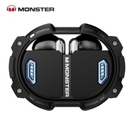 100% Original Monster XKT10 Pro BT5.3 Wireless Bluetooth Headset Sports Earphones Subwoofer HIFI Surround Sound Long Standby for Game and Sport
