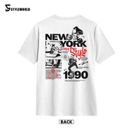 STYLEWORLD - New York Freestyle Men's Distro T-shirt 24s Cotton Combed