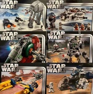 全新 絕版 Lego 40333 75243 75258 75259 75261 75262 星球大戰 星戰 20週年紀念版 套裝 6盒