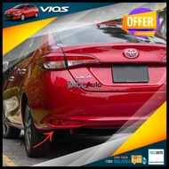 Toyota Vios NSP151 Facelift Rear Reflector Chrome Lining Chrome Garnish Cover For Vios (2019-2023) V