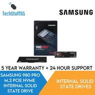 Samsung 980 PRO NVMe M.2 2TB / 1TB / 500GB / 250GB Internal SSD (PCIe 4.0 V-NAND) - Heatsink version for PS5 Available