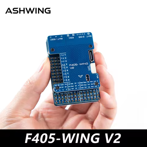 Ashwing F405-Wing-V2 Flight Controller 3~6S Barometric Pressure Osd Rc Drone Flight Controller