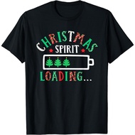 New Christmas Spirit Loading Xmas Pajama Happy Holiday Gift Idea T-Shirt