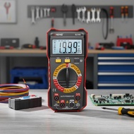 ANENG SZ305 Digital Multimeter, 1999 Counts, AC/DC Voltage Tester, hFE, Capacitance, Frequency Measu