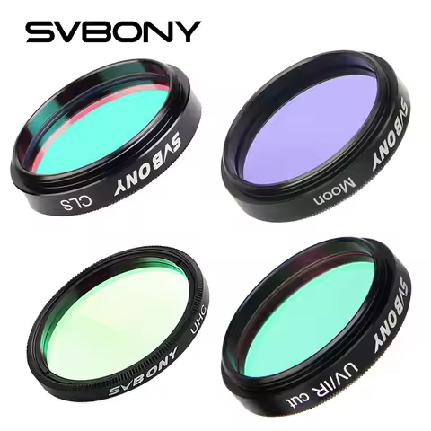 SVBONY Telescope CLS 1.25"/2''/EOS-C Filter for Astronomy Telescope Eyepiece Cut Light Pollution Vis