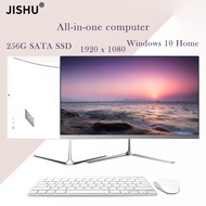 JISHU Brand New  Intel Core i3/I5/I7 CPU 8G/16G RAM 128G/256G/512G/1TB SSD Desktop Computer Core 24" IPS Screen Monitor 1920 x 1080 With Free Wireless Keyboard &amp; Mouse All In One Pc set