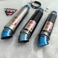 Exhaust exhaust Red Leo exhaust open Spec canister only 51 mm universal muffler