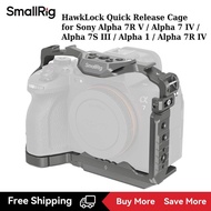 SmallRig HawkLock Quick Release Cage for Sony Alpha 7R V / Alpha 7 IV / Alpha 7S III / Alpha 1 / Alp