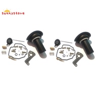 2Set for Virago XV535 1990-2001 XV 535 Motorcycle Carburetor Repair Kit Plunger Diaphragm Gasket