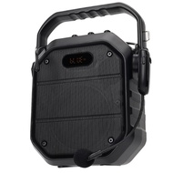 Retekess ระบบ PA แบบพกพา TC102ลำโพงบลูทูธไร้สายเครื่องขยายเสียงแบบชาร์จไฟได้พร้อมวิทยุ FM และเครื่อง