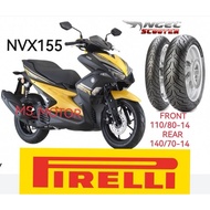TAYAR NVX155 TYRE PIRELLI ANGEL SCOOTER 110/80-14 140/70-14 INCI TAYAR SCOOTER TUBELESS NVX 155 110 