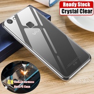 For Vivo V7 5.7 inch 1718 Crystal Clear Sturdy Hard Acrylic Case Never Yellow Scratch Resistant Back Cover