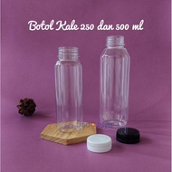 Kale BOTTLE 250 ML 500 ML CONTENTS PER 6 PCS / JUICE BOTTLE / COFFEE BOTTLE / STARBUCK BOTTLE