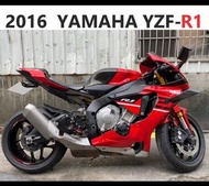 【售】2016 YAMAHA 山葉 YZF-R1 ABS LED頭燈 R1 可車換車 紅牌仿賽 重機