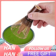hanhan1 Eighty Purple Bamboo Matcha Tea Pot  Natural Powder Mixer
