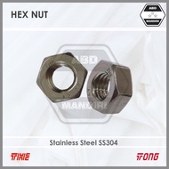 SS304 Stainless Hexagon Nut M4 (SUS304 A2-70 Hex Nut) M 4 - 0.7