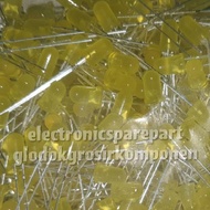 LED 5mm yellow Diffused min1000pcs