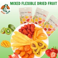 HOMEFARM Mixed Dried Fruits Flexible Dried Fruit No Sugar Healthy Snack Dried Strawberry Dried Mango