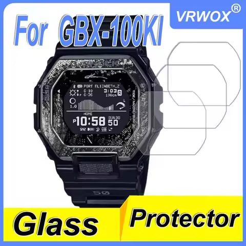 3Pcs Tempered Glass For GBX-100KI GMW-B5000TCM GX-56BB GBX-100 DW-5600REC GMW-B5000CS Watch Full Cov