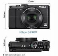 福利品 Nikon COOLPIX S9900 黑 黑色 坤 30倍光學 翻轉螢幕