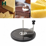 Homyl Round Cheese Cutting Board Butcher Block Cheese Slicer Multifunctional Slicing