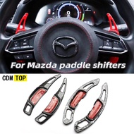 For Mazda Steering Wheel Shift Paddle Shift Extension For Mazda 3 Mazda 6 CX-3 CX-4 CX-5 MX-5 Carbon