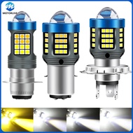 LED Motorcycle Headlight T19 P15D H4 H6 BA20D Motorcycle Headlight Bulb AC DC 12V 24V Hi Lo Fog Ligh