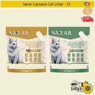 Sarar Pasir Kucing Cassava / Sarar Cassava Cat Litter - 7L/2KG