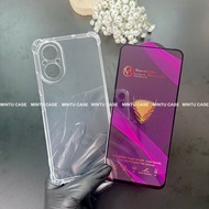 Realme C67 Case and Tempered Glass - TSCS Shockproof Transparent Type