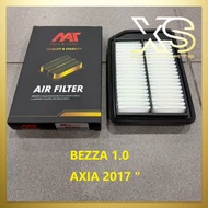MEAUSU AIR FILTER MSAF-BZ140(17801-BZ140) MODEL: PERODUA BEZZA 1.0 / AXIA 2017