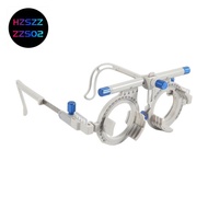 Optical Trial Lens Frame Trial Fitting of Optometry Frame PD 48-80mm Adjustable   4 Lens Slots with 