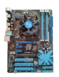 เมนบอร์ด พร้อม CPU i7-i5-760/i3-540+P7H55M LX-H55M-S2 Socket 1156 DDR3 มี VGA DVI ออนบอร์ด สินค้าสภา