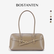 Bostanten Chloe Bag กระเป๋าถือสะพายไหล่สำหรับผู้หญิง หนังพรีเมียม ดีไซน์หรูหรา ความจุขนาดกลาง ใช้งาน