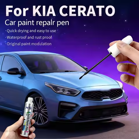 Car Paint Repair Pen Touch Up Scratch Remover DIY Auto Accessories Red VR Diamond Silver C5 Black 9H