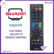 UN Offer Sharp Aquos LED TV remote control RM-L1238 Sharp Aquos flat panel remote TV replacement