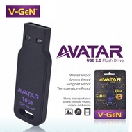 (G) Flashdisk Avatar Vgen 8GB 16GB 32GB 64GB USB Flashdisk Original