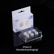 NICEHCK | NICEHCK C03 Clear Liquid Silicone Eartips Noise Lsolating Soft Earphone IEMS Accessories f