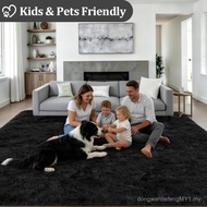 8x10 Area Rugs for Living Room Bedroom: Ultra Soft Fluffy Shag Rug Upgrade Non-Slip Non-Shedding Lar