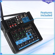 [Ranarxa] Audio Mixer 48V Power DJ Mixer for Studio Computer