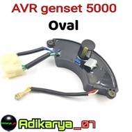 avr genset AVR Genset Bensin 5000 Generator 5000 - 7000 Watt OVAL