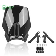 Front Wind Deflector Air Fairing Wind for  CB650R CB650 R CB 650R 2024 2025  Windscreen Windshield