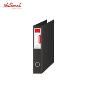 Adventurer Ring Binder 3R Rb320Fc Long 2In Dtype W Label On Side, Black