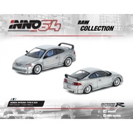 INNO64 1:64 IN64-RAW-DC5 HONDA INTEGRA TYPE R DC5 RAW COLLECTION LIMITED Diecast Scale Model Car