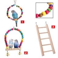 Youngke ของเล่นนก Bird toys ของเล่นนกแก้ว ของเล่นนกในกรง บันไดนก สวิงนก ลูกบอลกระดิ่ง