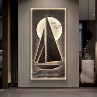 Abstract Decorative Mural Metal Frames Porch Living Room Home 3D Wall Bedroom Decoration Paintings