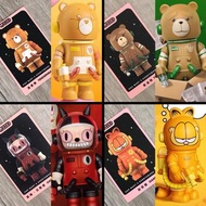 💥年尾清貨💥減💥 拆盒未拆袋｜Pop Mart, Mega Space Molly 100% 周年系列 3 盲盒（溫柔熊 Tenderheart Bear／泰迪熊 Ted 2／Gary Baseman